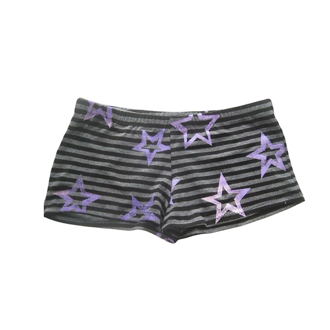 Summer Striped Fashion New Women's Shorts Cute Slim Fit Star Pr...